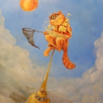 «Питерский ловчий», холст, масло «Питерский ловчий», холст, масло